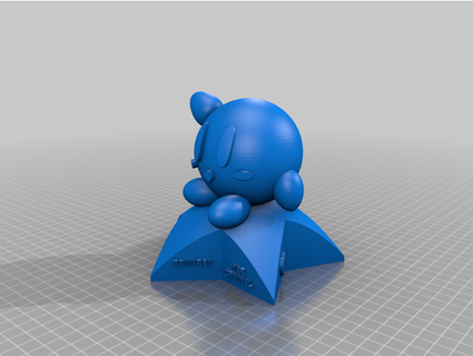 Kirby remixare ertong 3d print model - Mito3D