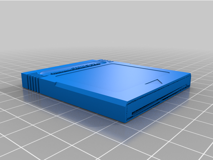 jogos Garoto cartucho sólido espaço caminhar 3d print model - Mito3D