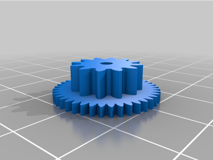 lemax grand carousel replacement planetary gear jon-g 3d print model - Mito3D