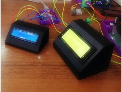 lcd 1602 stand arduino 4755 3d print model - Mito3D