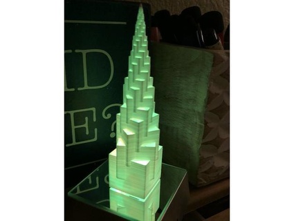 vase mode low-poly christmas tree electric pierogi 3d print model - Mito3D