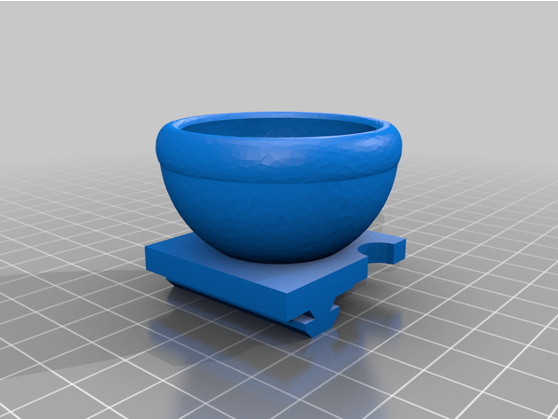 squash pelota pies doble carril ender 3 v2 bufón loco 3D print model - Mito3D