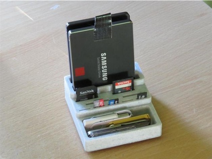 hdd ssd sd kart USB Çubuk caddy andygadget 3d print model - Mito3D
