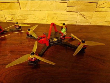 emmet's elicotteri einstein telaio hdzero telecamera lolipop fin monta martedì 3d print model - Mito3D