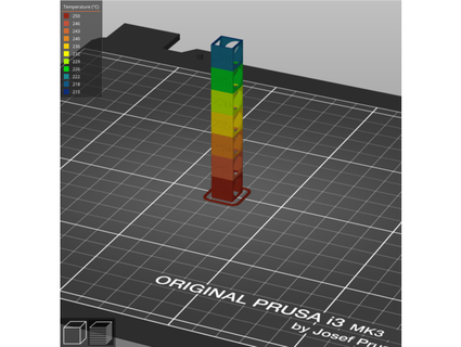 calibração torre ah1102 3d print model - Mito3D
