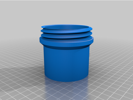 screw top boîte maçon pot wizalex 3d print model - Mito3D