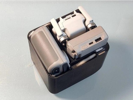 dji mini 2 travel box nickelbeee 3d print model - Mito3D