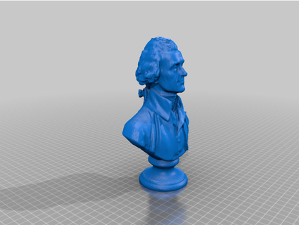Thomas Jefferson fracasso refazer paul11rk 3d print model - Mito3D