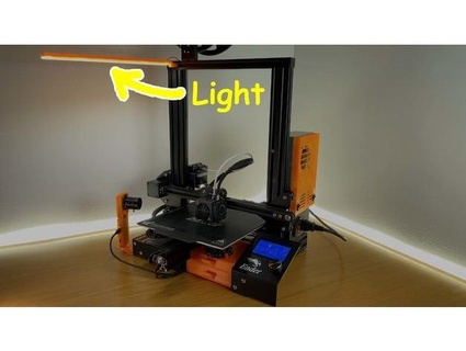led lamp 3d printer pavlokhmel 3d print model - Mito3D