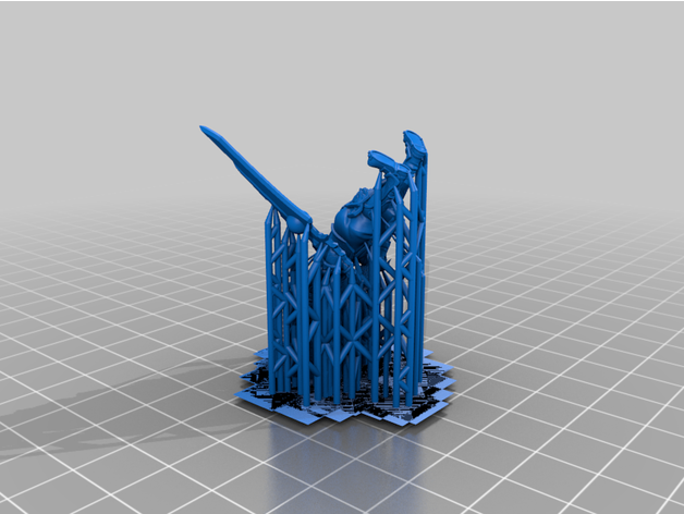 varyant Wrynn 32 mm ön hazırlık ay ocağı 3D print model - Mito3D