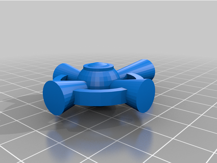 Polygon Kreuz Talonmaker Modellierer 3d print model - Mito3D
