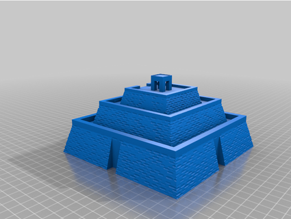 ziggurat model paul11rk 3d print model - Mito3D
