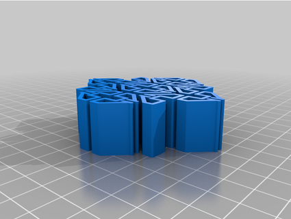 pawn cardboard minis ajerez 3d print model - Mito3D