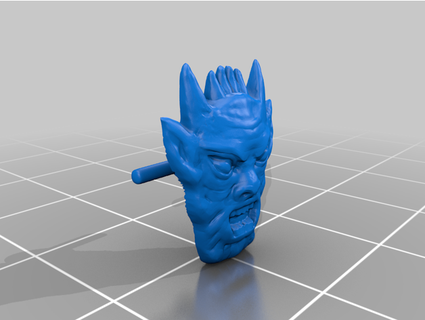 goblin cuff link pcn3dprinting 3d print model - Mito3D