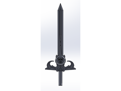 kılıç Omens transformatörler baskı jskeskin bıçak 3d print model - Mito3D