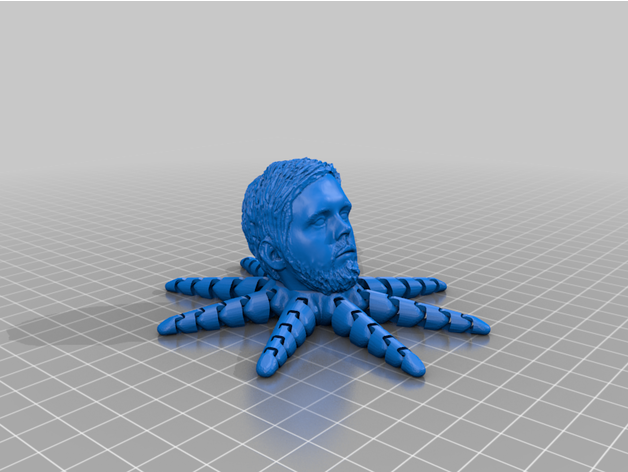seugarotonoespaço polvo nerdlab3d 3D print model - Mito3D