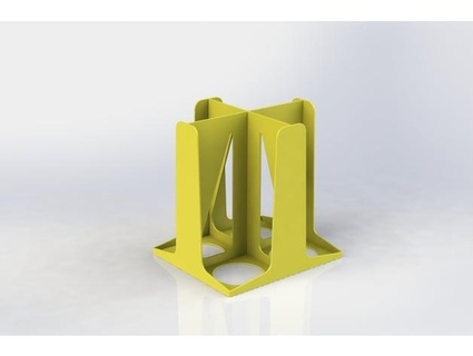 tea organizer house kulakoffas 3d print model - Mito3D