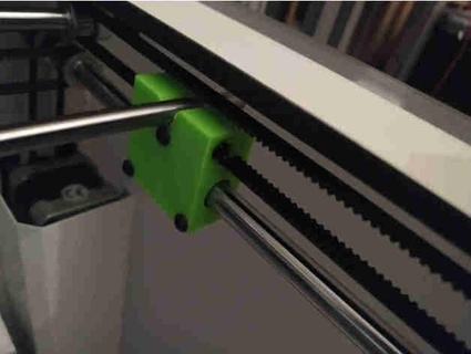 ultimaker slider w tensioner buruku 3d print model - Mito3D