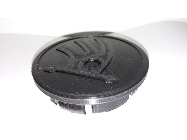 skoda wheel tyre centre caps zredilly 3D print model - Mito3D