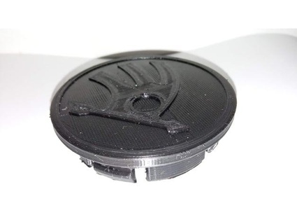 skoda wheel tyre centre caps zredilly 3d print model - Mito3D