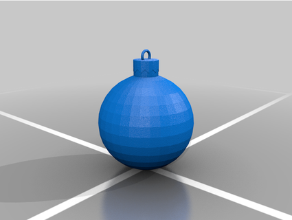 palle natale Natale ornamento Fai come 3d print model - Mito3D