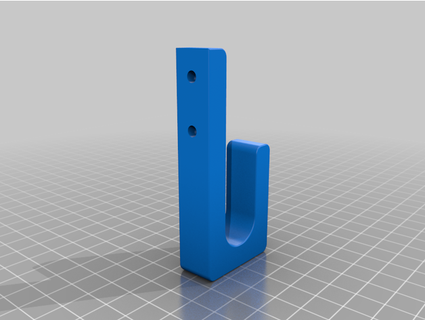 baqueta wallhanger playnoop 3d print model - Mito3D