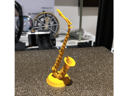 saxofón miniatura base danysanchez 3d print model - Mito3D