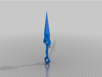 kunai écho sword thin millerthethirdkillr 3d print model - Mito3D