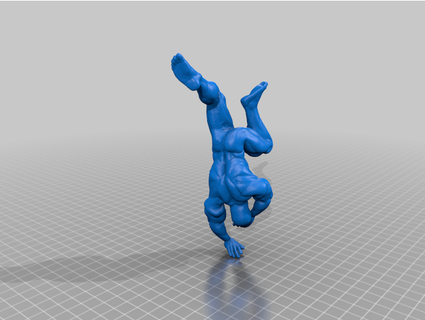 among us break dance alpraice 3d print model - Mito3D