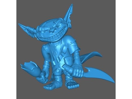 booger goblin rogue np-dev 3d print model - Mito3D