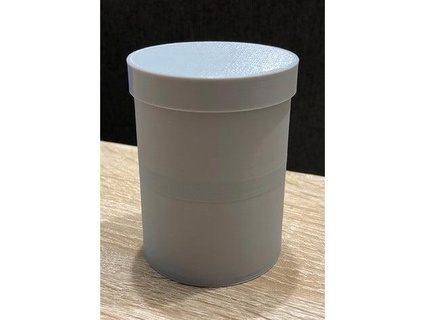 dose und deckel - rund box lid round gdpupo 3d print model - Mito3D