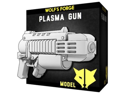28mm plasma pistola Forja lobos 3d print model - Mito3D