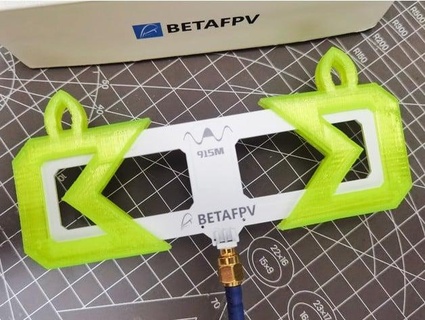 betafpv elrs transmitter 915mhz mount mrtail 666 3d print model - Mito3D