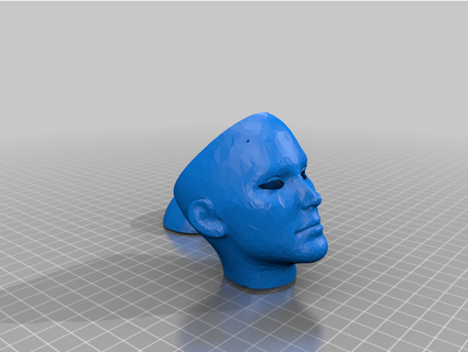 muñeca cabeza olivia watson 3d print model - Mito3D