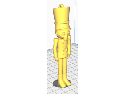 christmas nutcracker hang wire watermark twocheslch 3d print model - Mito3D