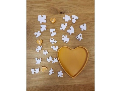 heart puzzle 24pcs oleander29 3d print model - Mito3D