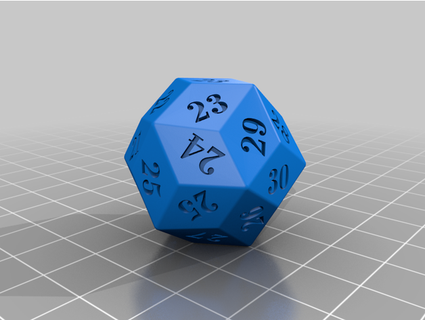 formula dice still idea im 3d print model - Mito3D