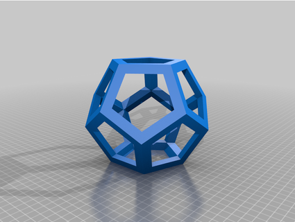 dodecahedron remcoder 3d print model - Mito3D