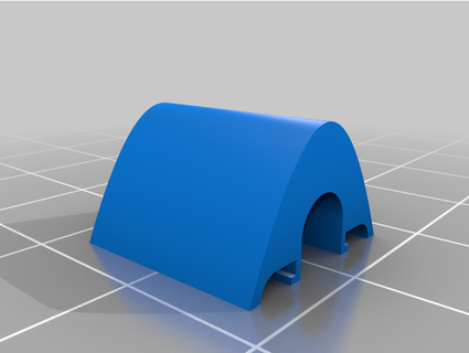 wall mountable cable holder nath042 3d print model - Mito3D