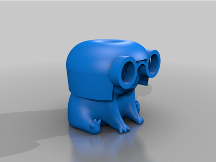 fred frog he's edna mode therarecheeto 3d print model - Mito3D