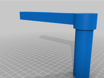 brazo aspirador paraca cuidado vinilo mikelexp 3d print model - Mito3D