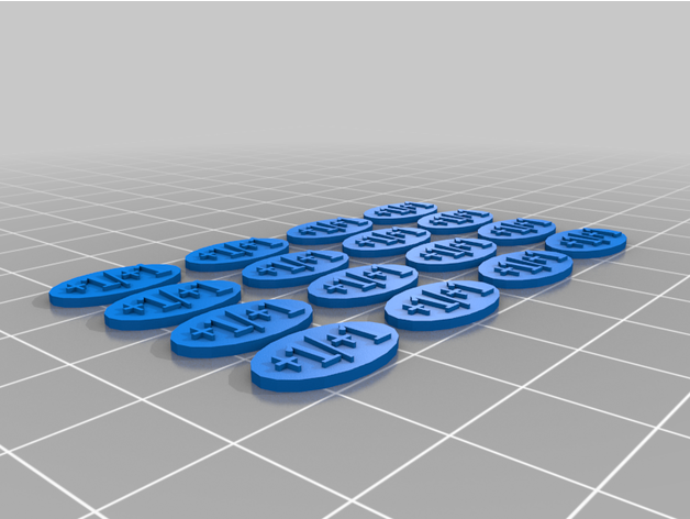 mtg tokens médica 3D print model - Mito3D