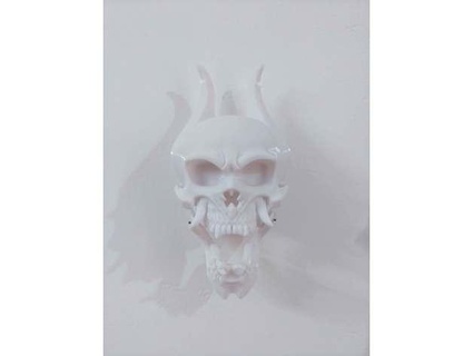 oni skull separated jaw anoopkr 3d print model - Mito3D