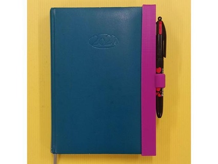 pen holder diary agenda jacknife1962 3d print model - Mito3D