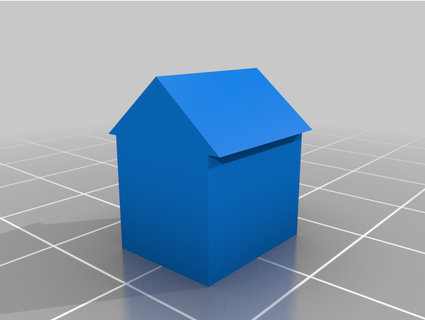 basic monopoly house tadoyle0 3d print model - Mito3D