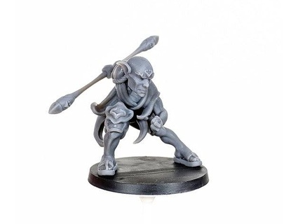 monk adventurer miniature mwsculpts 3d print model - Mito3D