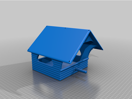 bird feeder krmitko pro ptacky peeterscz 3d print model - Mito3D