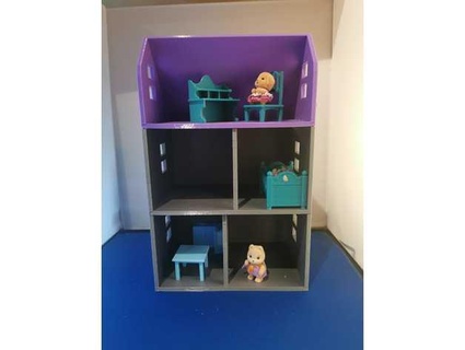 modular casa boneca quackles 3d print model - Mito3D