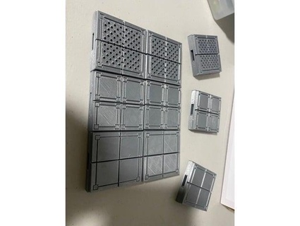 openforge 20 sci fi pavimento piastrelle è morto 3d print model - Mito3D