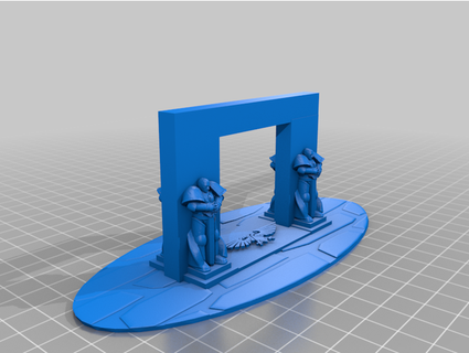 epico trionfo arco robinx 3d print model - Mito3D